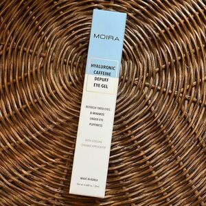 MOIRA Hyaluronic Caffeine Depuff Eye Gel. 20ml. New in Original packaging.